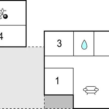 度假居 Two-bedroom In Haderslev *